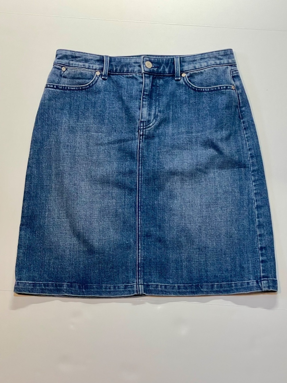 Talbots Denim Pencil Skirt size 4